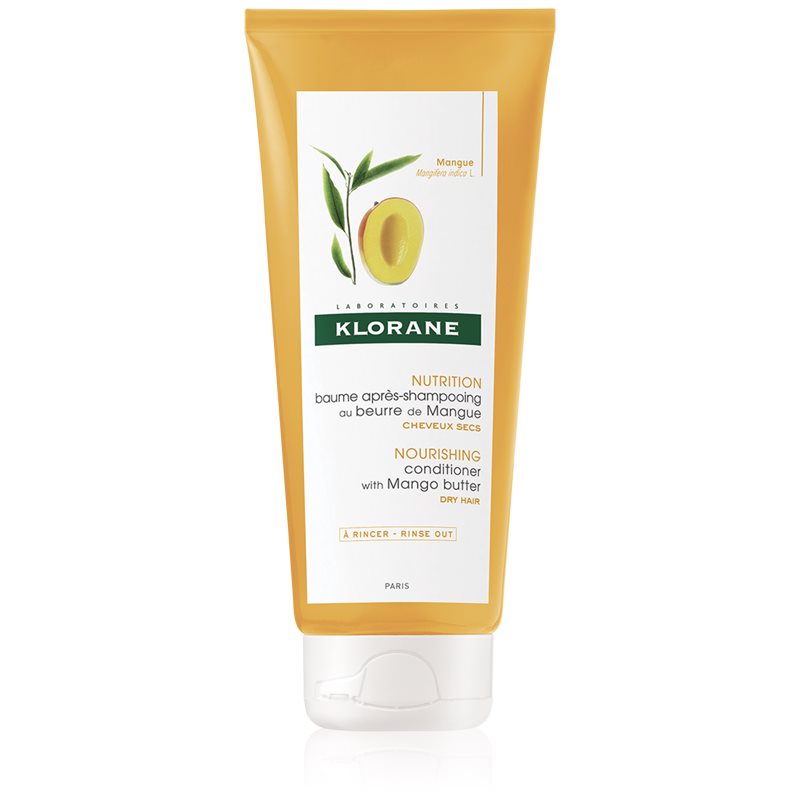Klorane Mango výživný kondicionér pro suché vlasy 200 ml