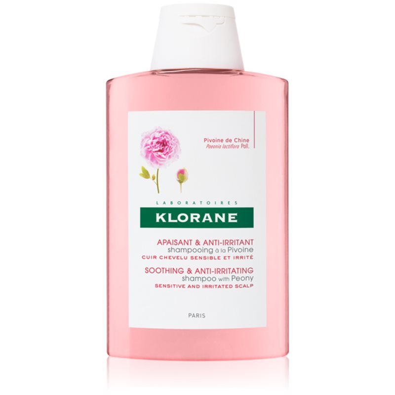 Klorane Peony šampon zklidňující citlivou pokožku hlavy 200 ml