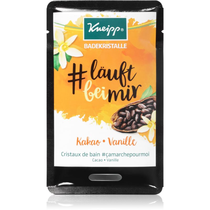 Kneipp #Run With Me Cocoa & Vanilla sůl do koupele 60 g