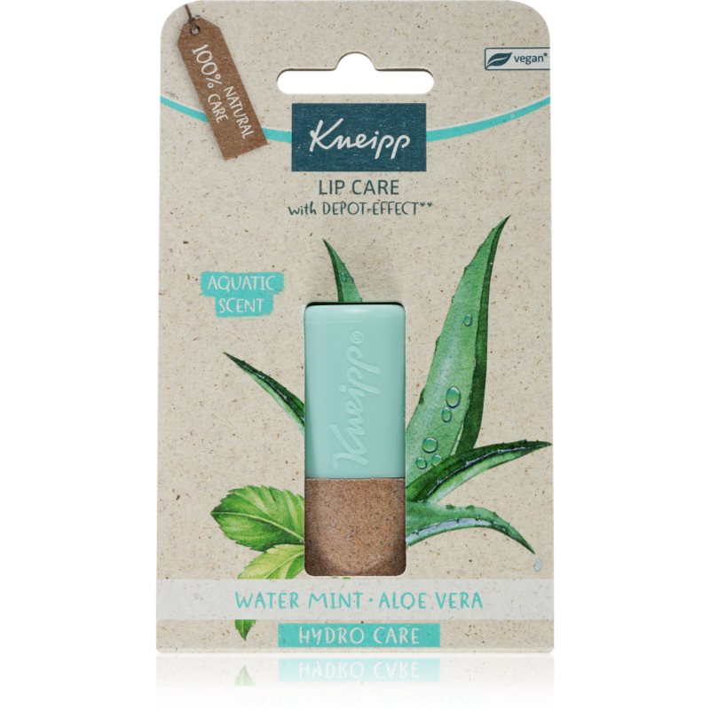 Kneipp Hydro Care Water Mint & Aloe Vera балсам за устни 4,7 гр.