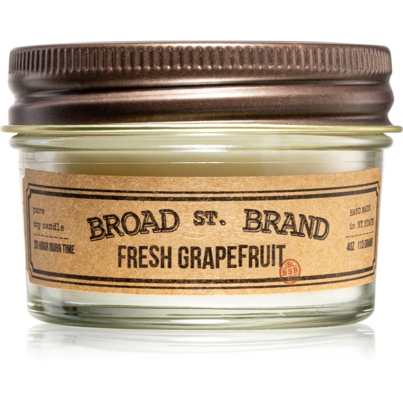 KOBO Broad St. Brand Fresh Grapefruit vonná svíčka I. (Apothecary) 113 g