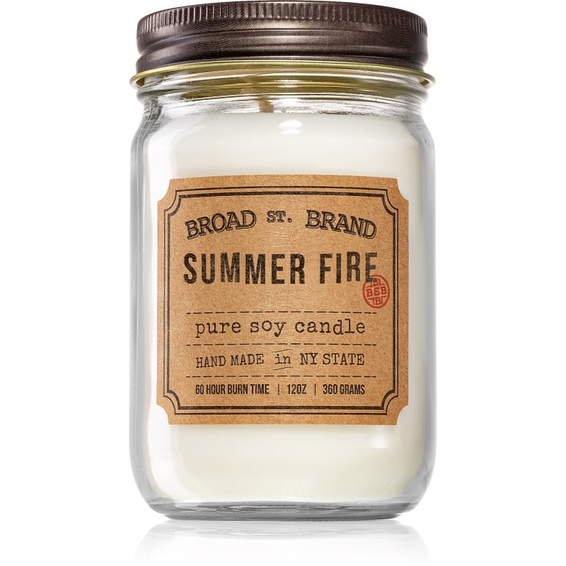 KOBO Broad St. Brand Summer Fire ароматна свещ  (Apothecary) 360 гр.