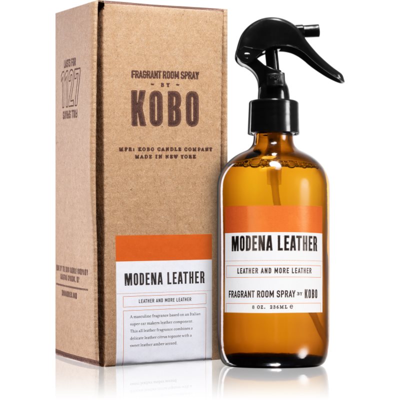 KOBO Woodblock Modena Leather bytový sprej 236 ml