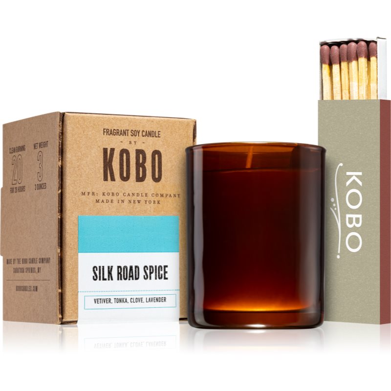 KOBO Woodblock Silk Road Spice votivní svíčka 85 g