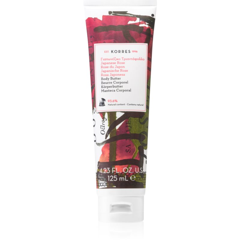 Korres Japanese Rose tělové máslo 125 ml