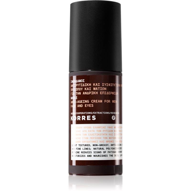 Korres Maple pleťový krém proti vráskám pro muže 50 ml