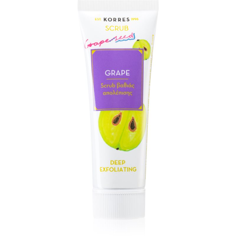 Korres Grape дълбоко почистващ пилинг 18 мл.