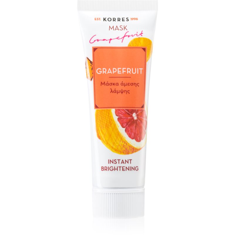 Korres Grapefruit rozjasňující maska s okamžitým účinkem 18 ml