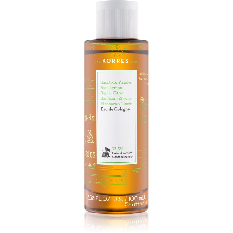 

Korres Basil Lemon одеколон для жінок 100 мл