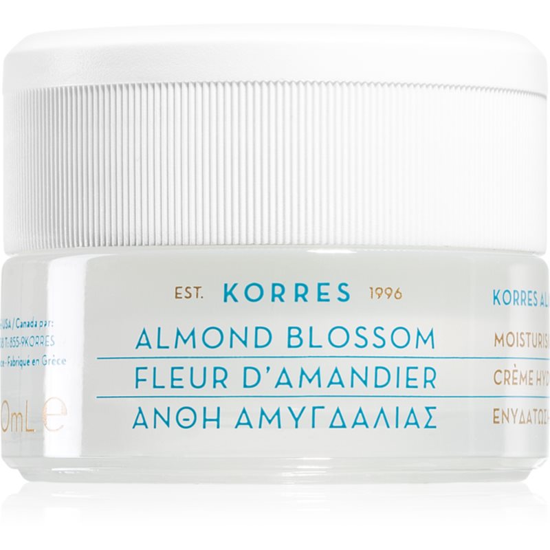 Korres Almond Blossom hydratační krém pro mastnou a smíšenou pleť 40 ml