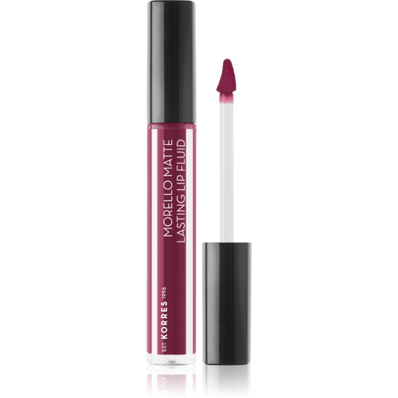 Korres Morello Matte lehká tekutá matná rtěnka odstín 74 Fig 3,4 ml