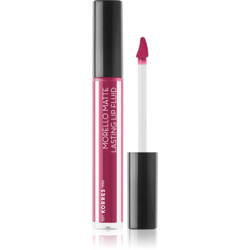 Korres Morello Matte lehká tekutá matná rtěnka odstín 29 Strawberry Kiss 3,4 ml