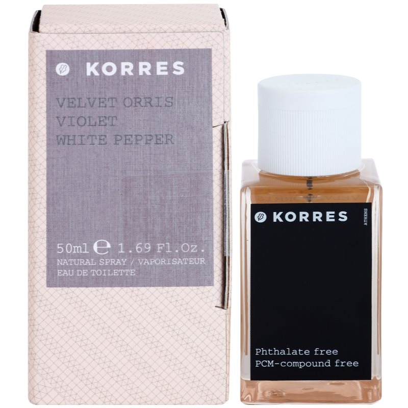 

Korres Velvet Orris, Violet & White Pepper туалетна вода для жінок