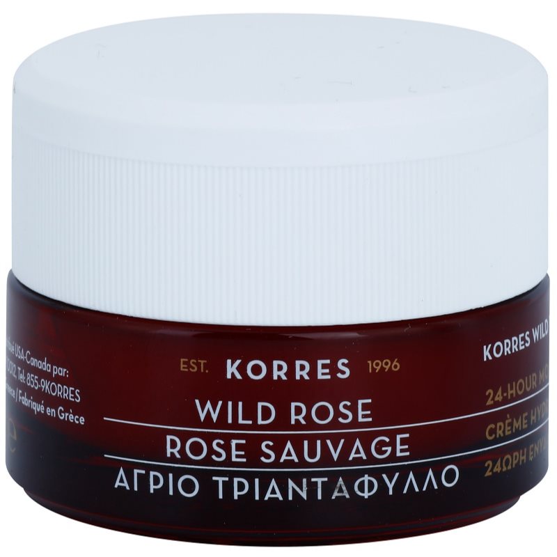 

Korres Wild Rose освітлюючий та зволожуючий крем для комбінованої та жирної шкіри