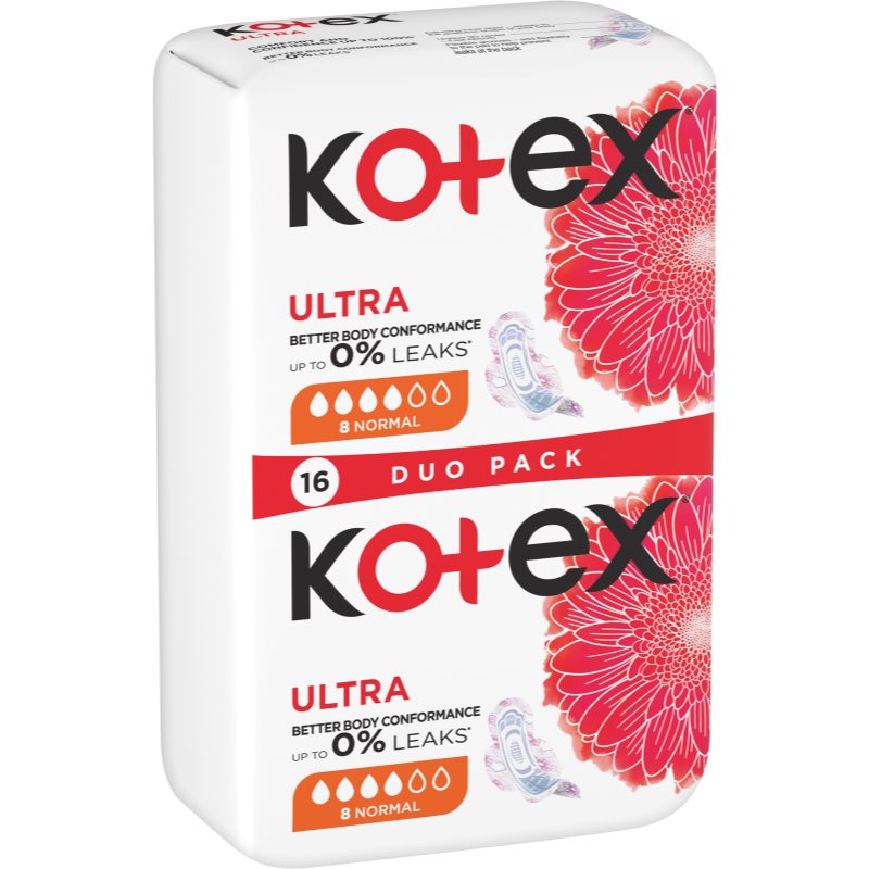 Kotex Ultra Comfort Normal санитарни кърпи 16 бр.