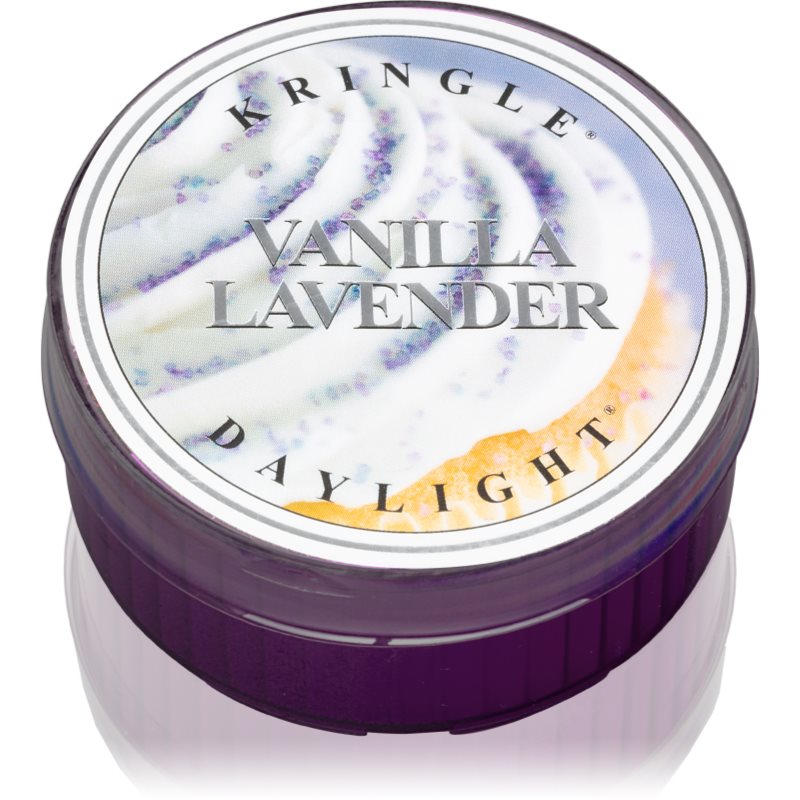 Kringle Candle Vanilla Lavender čajová svíčka 42 g