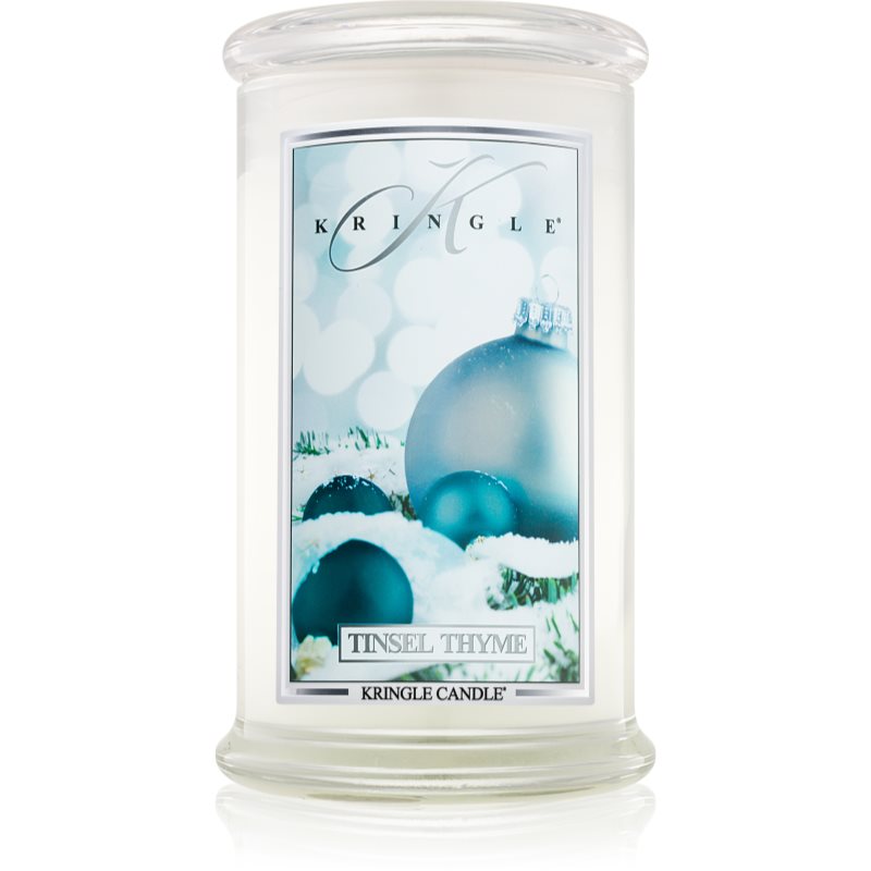 Kringle Candle Tinsel Thyme vonná svíčka 624 g