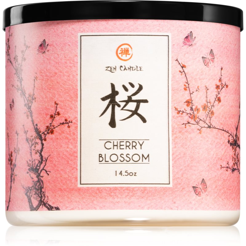 Kringle Candle Zen Cherry Blossom vonná svíčka 411 g