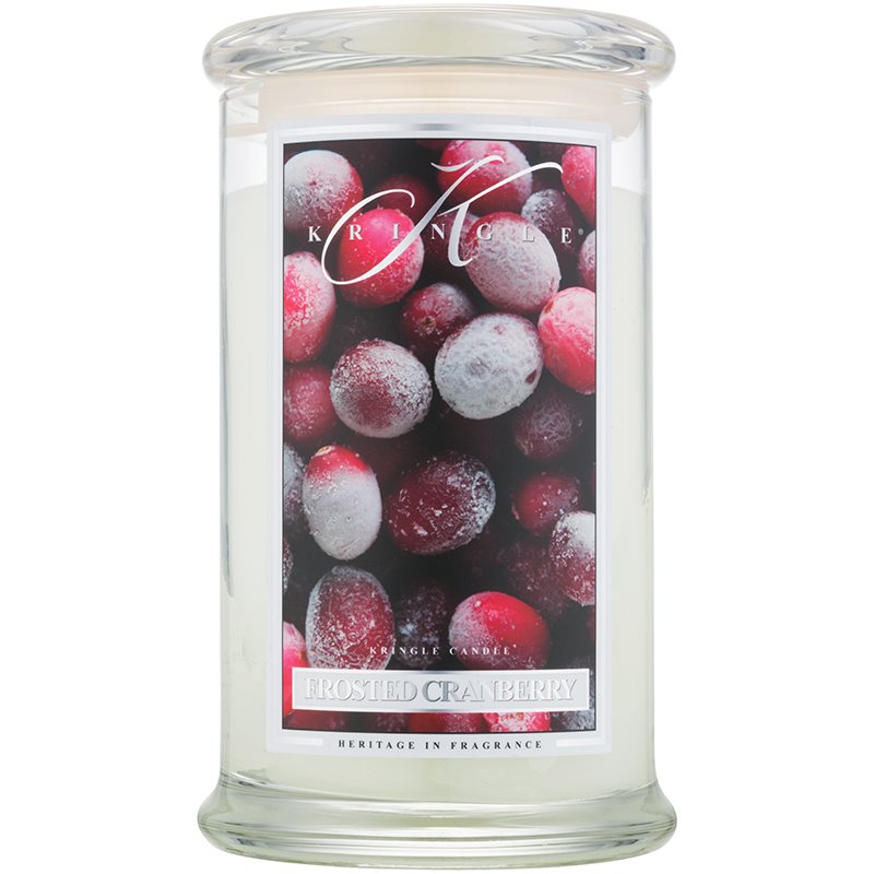 Kringle Candle Frosted Cranberry ароматна свещ 624 гр.