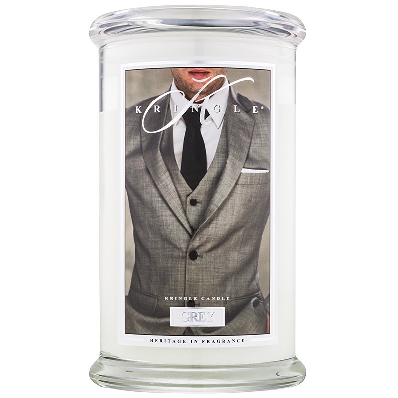 Kringle Candle Grey vonná svíčka 624 g