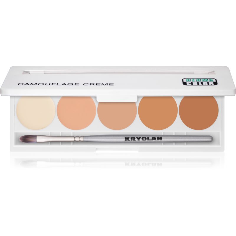 

Kryolan Dermacolor Camouflage System палетка кремових коректорів 5 кольорів