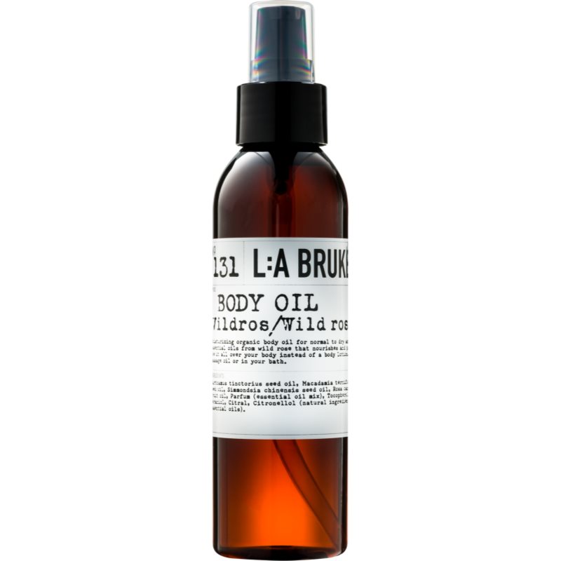 L:A Bruket Body tělový olej s divokou růží 120 ml