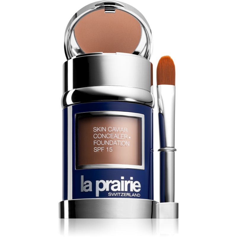 La Prairie Skin Caviar грим и коректор SPF 15 цвят Peche (SPF 15) 30 мл.