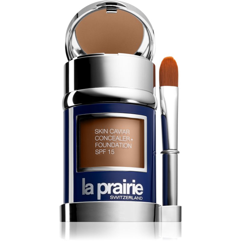 La Prairie Skin Caviar грим и коректор SPF 15 цвят N-20 Pure Ivory 30 мл.