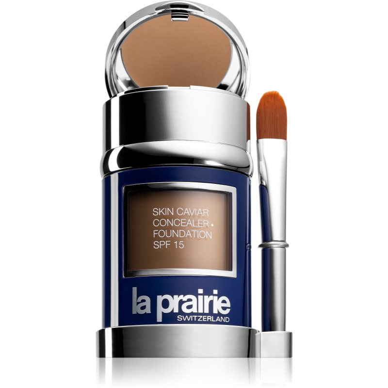 La Prairie Skin Caviar make-up a korektor SPF 15 odstín Mocha 30 ml