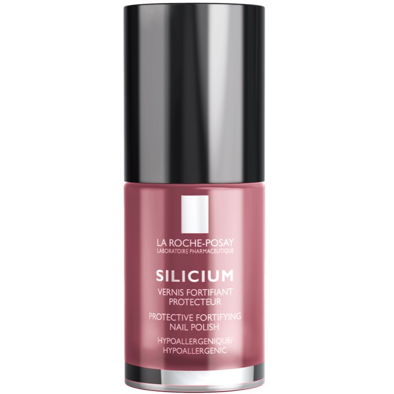 La Roche-Posay Silicium Color Care лак за нокти цвят 16 Raspberry  6 мл.