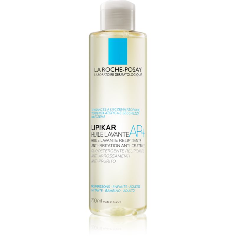 La Roche-Posay Lipikar Huile AP+ zvláčňující relipidační mycí olej proti podráždění 200 ml