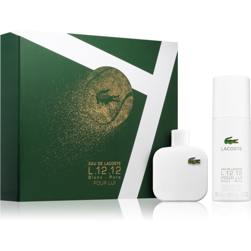 Lacoste Eau de Lacoste L.12.12 Blanc dárková sada pro muže