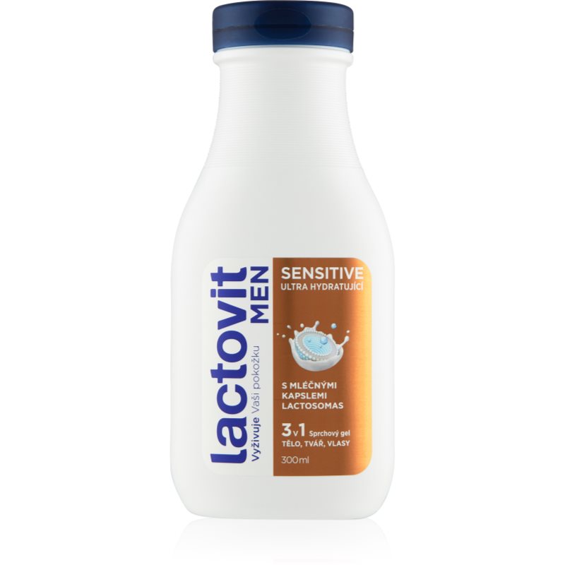 Lactovit Sensitive sprchový gel pro muže 300 ml