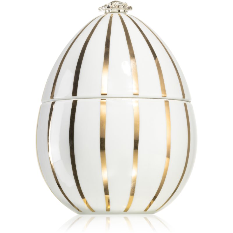 Ladenac Faberger Huevo Golden Lines White vonná svíčka 200 g