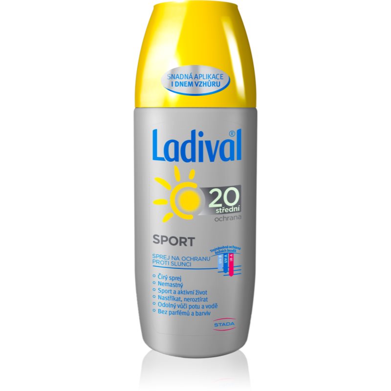 Ladival Sport защитен спрей срещу слънчеви лъчи SPF 20 150 мл.