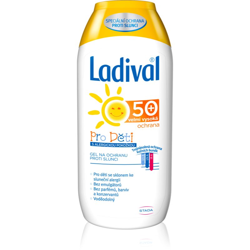 Ladival Pro Děti ochranný krémový gel na opalování proti sluneční alergii SPF 50+ 200 ml