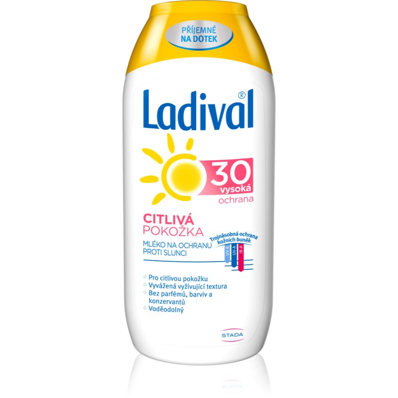 Ladival Sensitive лосион за загар за чувствителна кожа SPF 30 200 мл.