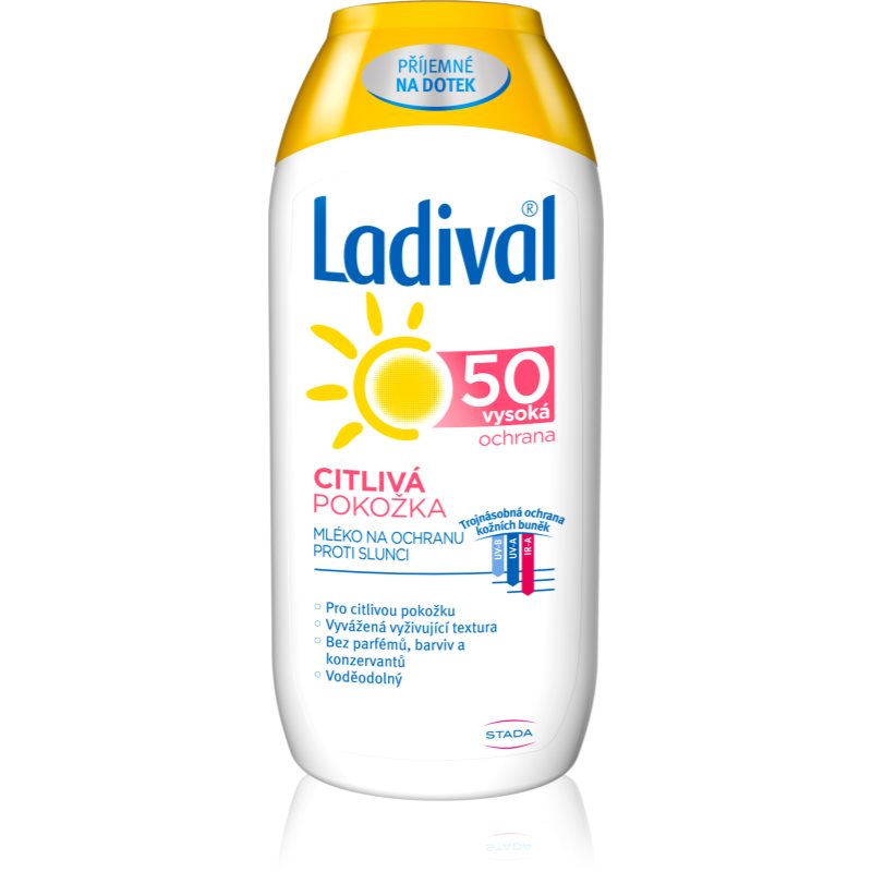 Ladival Sensitive лосион за загар за чувствителна кожа SPF 50 200 мл.