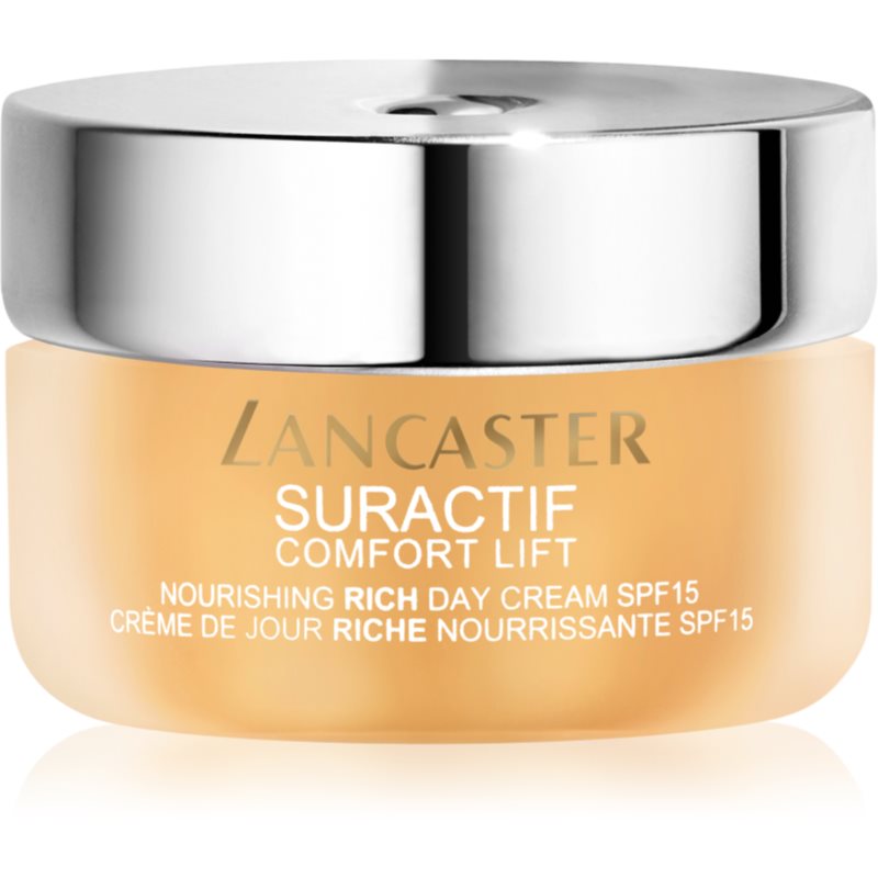 Lancaster Suractif Comfort Lift Nourishing Rich Day Cream подхранващ лифтинг крем SPF 15 за жени  50 мл.