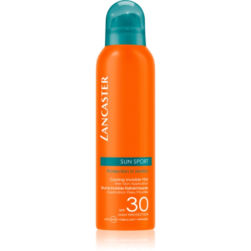 Lancaster Sun Sport Cooling Invisible Mist слънцезащитна охлаждаща мъгла за тяло  SPF 30 200 мл.