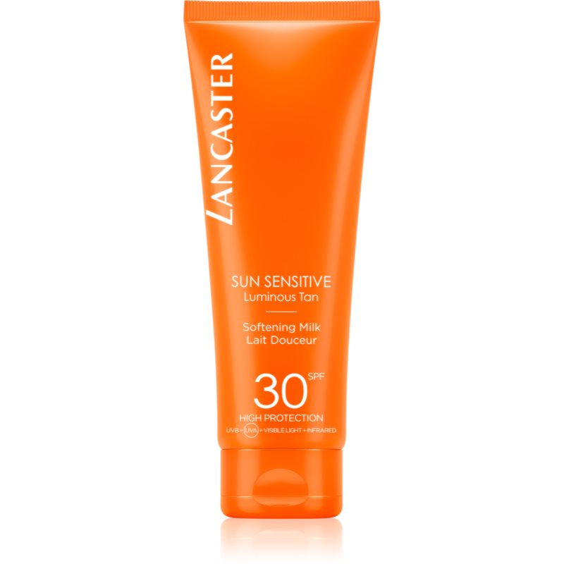 Lancaster Sun Sensitive Softening Milk opalovací mléko pro citlivou pokožku SPF 30 125 ml