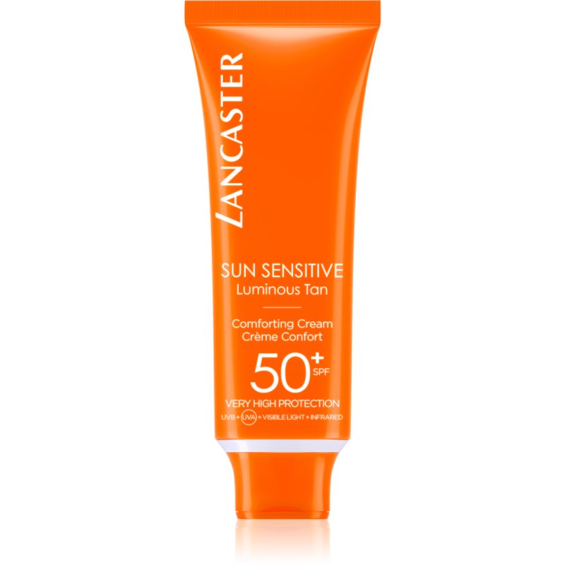 Lancaster Sun Sensitive Comforting Cream слънцезащитен крем за лице SPF 50+ 50 мл.