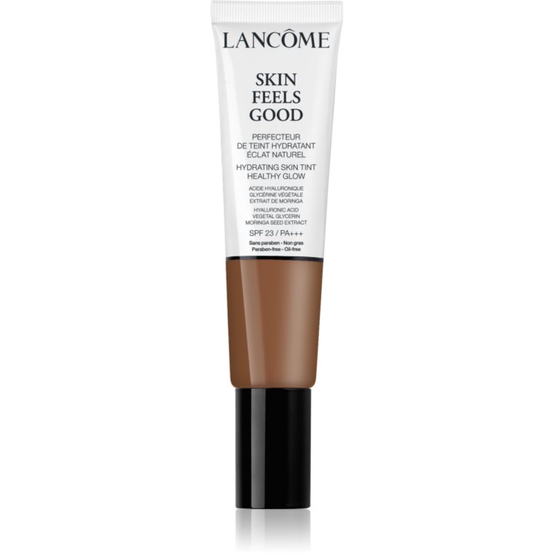 Lancôme Skin Feels Good maquillaje para un aspecto natural con efecto humectante tono 12W Sunny Amber 32 ml