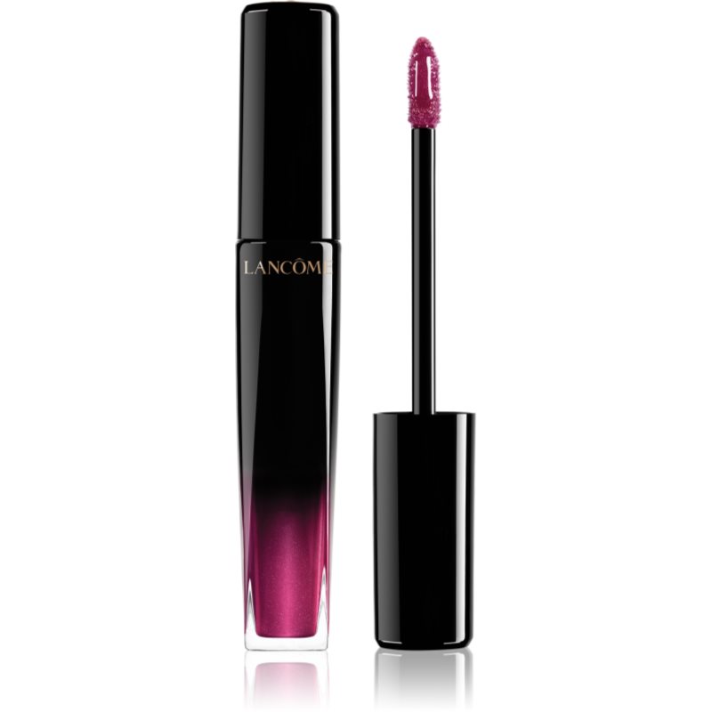 Lancôme L’Absolu Lacquer barra de labios líquida con brillo intenso tono 468 Rose Revolution 8 ml