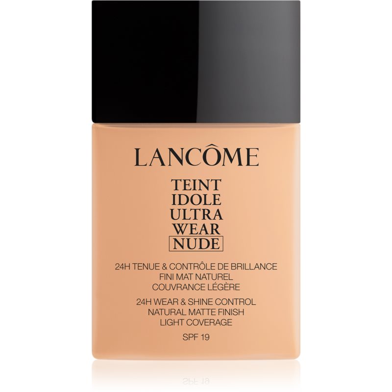 Lancôme Teint Idole Ultra Wear Nude лек матиращ фон дьо тен цвят 023 Beige Aurore 40 мл.