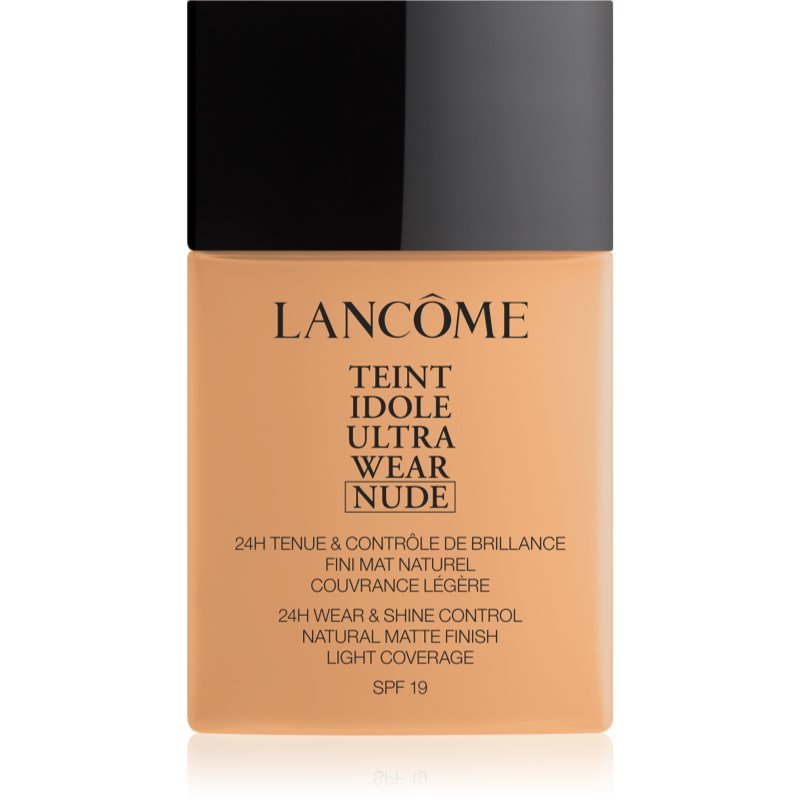 Lancôme Teint Idole Ultra Wear Nude лек матиращ фон дьо тен цвят 049 Beige Pêche 40 мл.