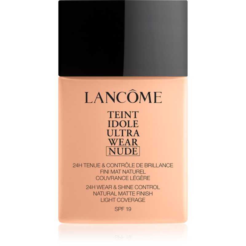 Lancôme Teint Idole Ultra Wear Nude лек матиращ фон дьо тен цвят 005 Beige Ivoire 40 мл.