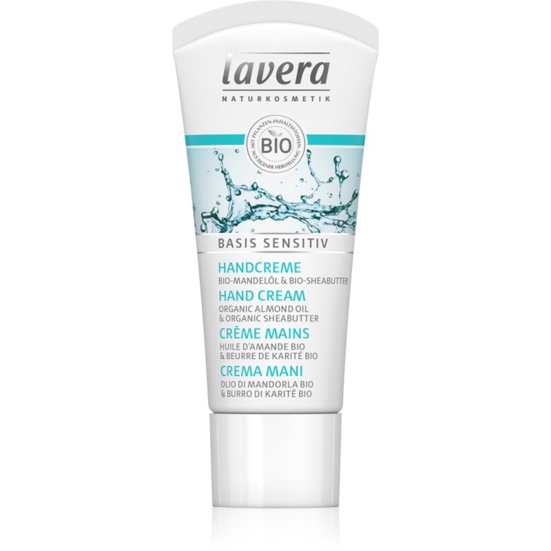 Lavera Basis Sensitiv pečující krém na ruce 20 ml