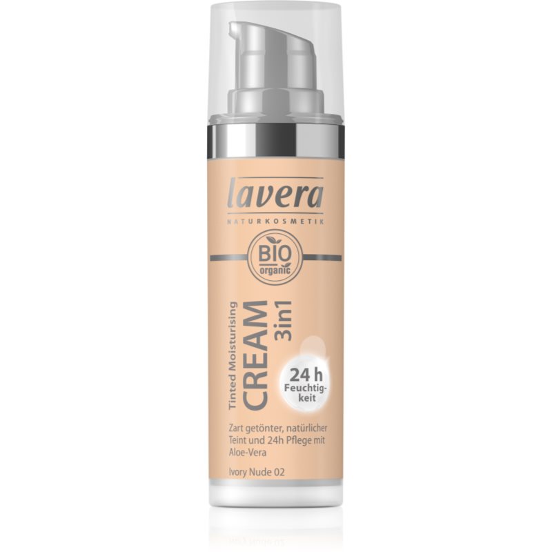 

Lavera Tinted Cream тонізуючий зволожуючий крем 3в1 відтінок 02 Ivory Nude