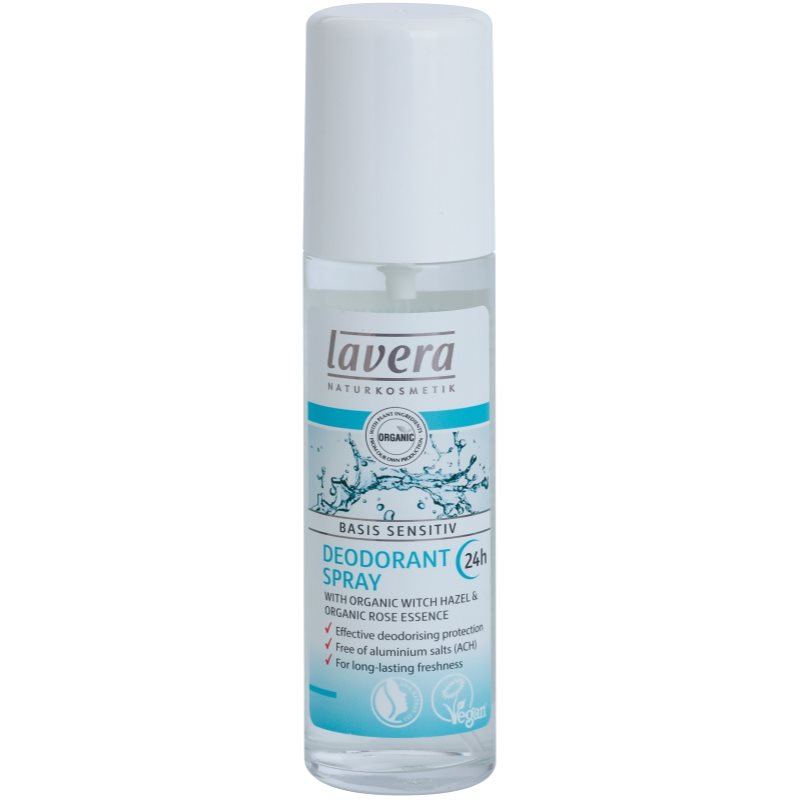 Lavera Basis Sensitiv deodorant ve spreji 75 ml
